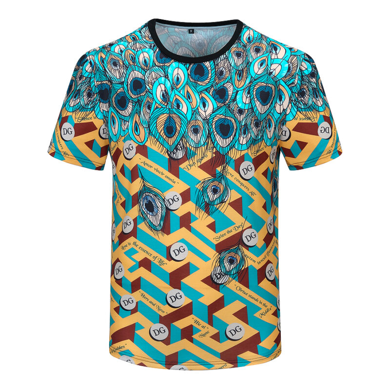 New 2024 – D Luxury Brand Premium T-Shirt Outfit For Men Max5133