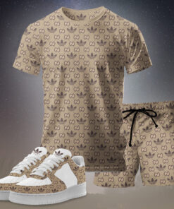 New 2025 – Set G Tracksuit  Air Force 1 & T-shirt & Shorts – chic260413