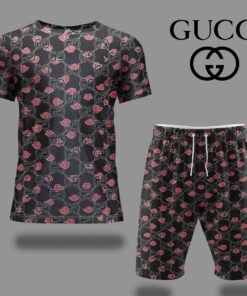 2024 – Set G Tracksuit T-shirt & Shorts –   – Max02939