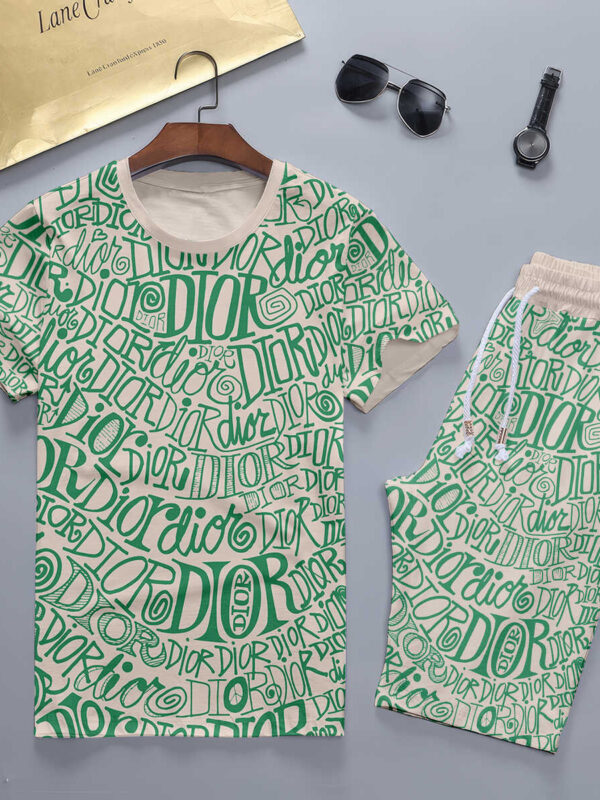 2025 – Set D  Tracksuit T-shirt & Shorts – TU24051325