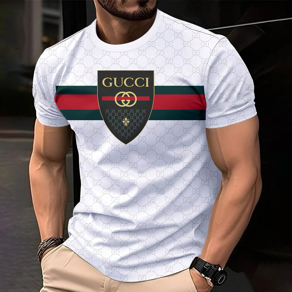 New 2025-  G  Luxury  Brand Premium T-Shirt Outfit For Men Women -CHIC5140108