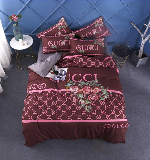 G  Premium Fashion Limited Luxury Brand Bedding Set Home Decor – Min00392