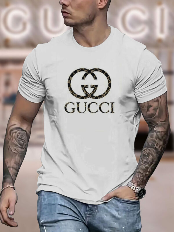 New 2025-  G  Luxury  Brand Premium T-Shirt Outfit For Men Women – Max011594