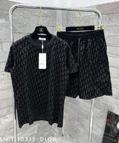 2024 – Set D  Tracksuit T-shirt & Shorts – Max08389