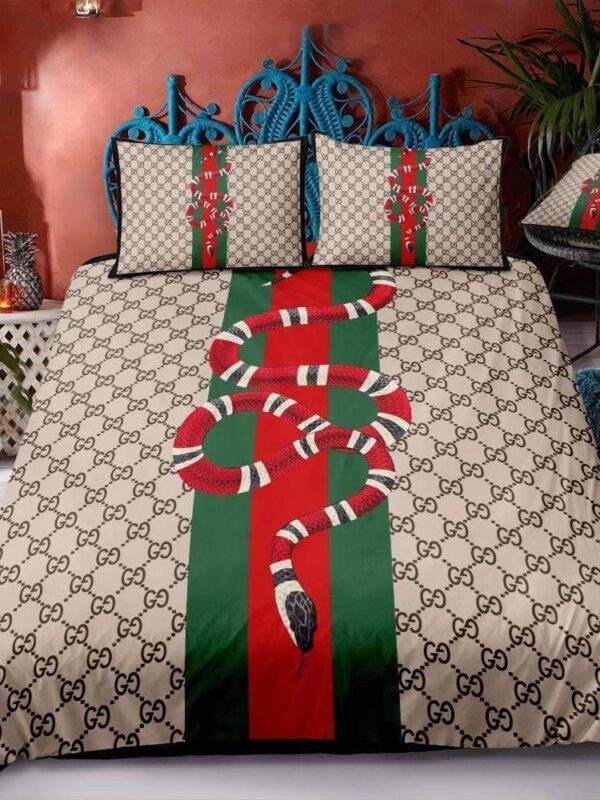 G  Premium Fashion Limited Luxury Brand Bedding Set Home Decor – Min00329