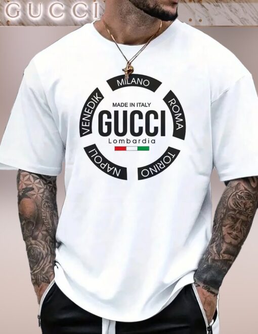 New 2025-  G  Luxury  Brand Premium T-Shirt Outfit For Men Women – Max012669