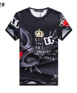 New 2024 – D Luxury Brand Premium T-Shirt Outfit For Men Max4976