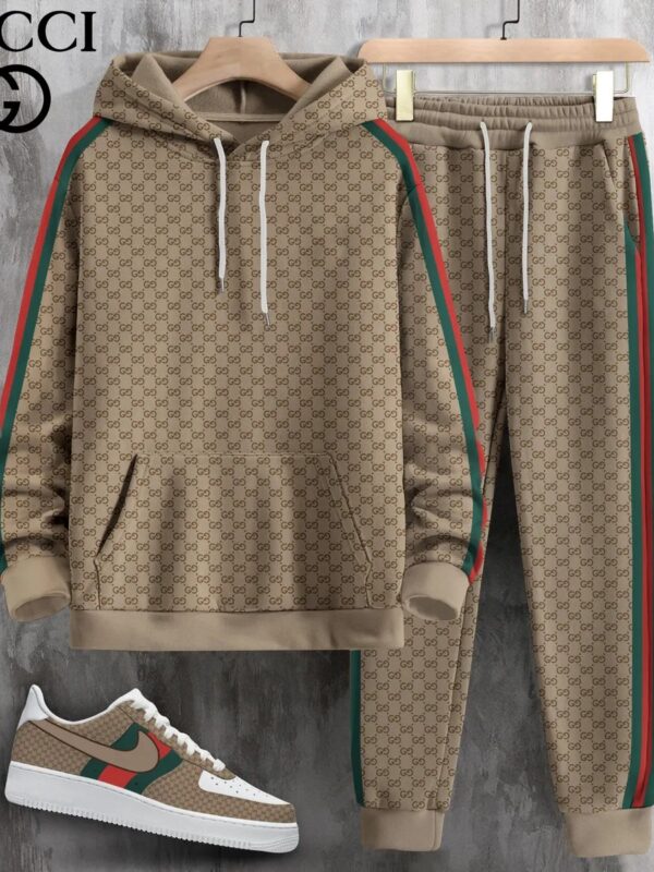 New 2025,G  G Limited Edition Set Hoodie & Pants Match AF1 Sneaker – Max2408253599