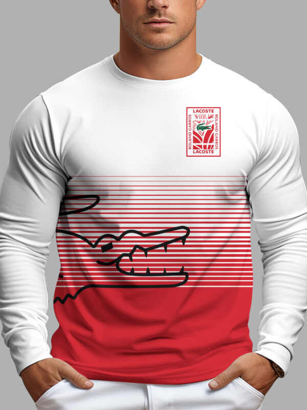 New 2025- Long Sleeves Shirt  for men women luxury brand clothing clothes outfit -TU24120620