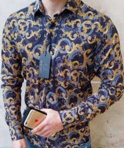 V -Luxury Long Sleeve Shirt CCY Max-Max07227