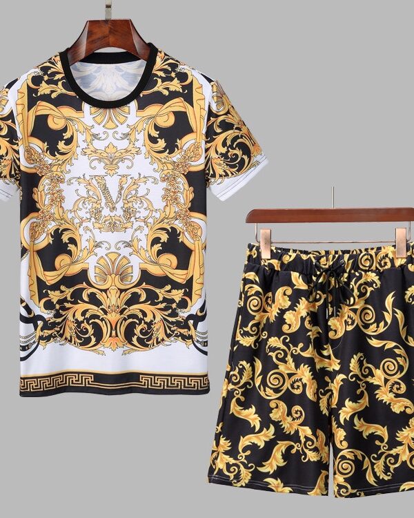 2024 – Set V  Tracksuit T-shirt & Shorts – Max02689