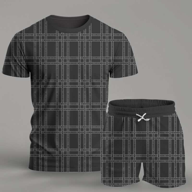 2025 – Set L  Tracksuit T-shirt & Shorts – CHIC5230103