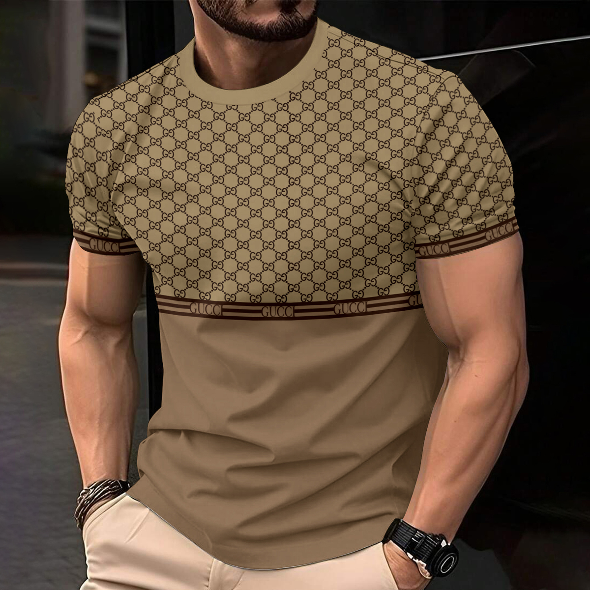 New 2025-  G  Luxury  Brand Premium T-Shirt Outfit For Men Women – Max2408263669