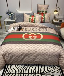 G  Premium Fashion Limited Luxury Brand Bedding Set Home Decor – Min00403