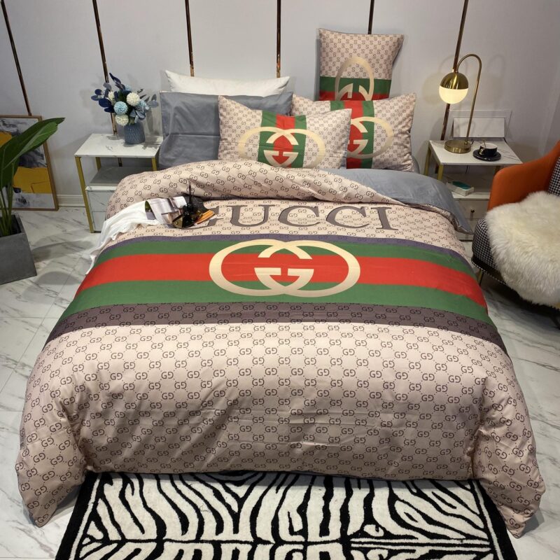 G  Premium Fashion Limited Luxury Brand Bedding Set Home Decor – Min00403