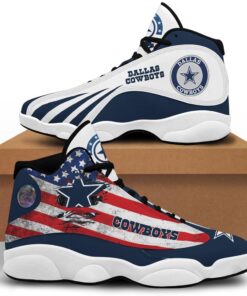 Dallas Cowboys Air Jordan 13 Shoes – Custom Sneaker –  Max2407191981