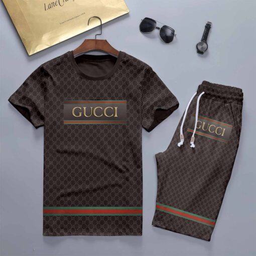 2025 – Set G Tracksuit T-shirt & Shorts –   – TU24051056