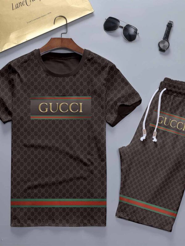 2025 – Set G Tracksuit T-shirt & Shorts –   – TU24051056