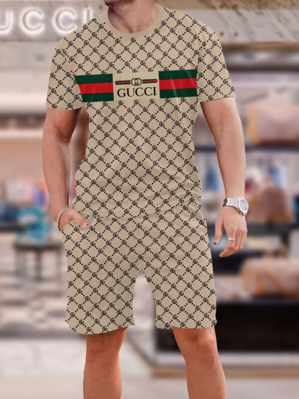 2025 – Set G Tracksuit T-shirt & Shorts –   – Max011959