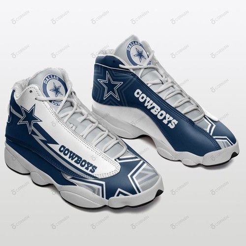 Dallas Cowboys Air Jordan 13 Shoes – Custom Sneaker – Max2407191984