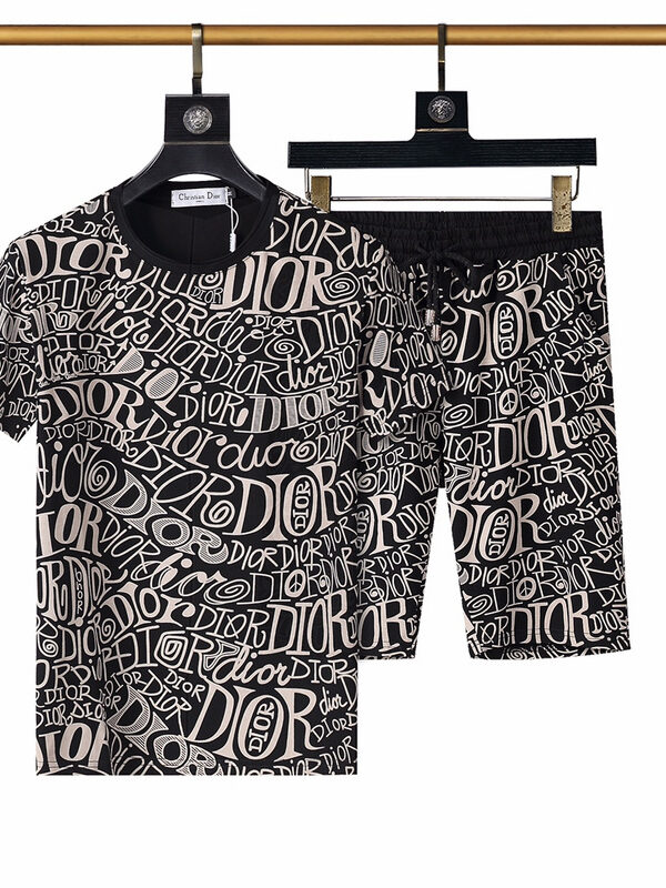 2025 – Set D  Tracksuit T-shirt & Shorts – Max240523525