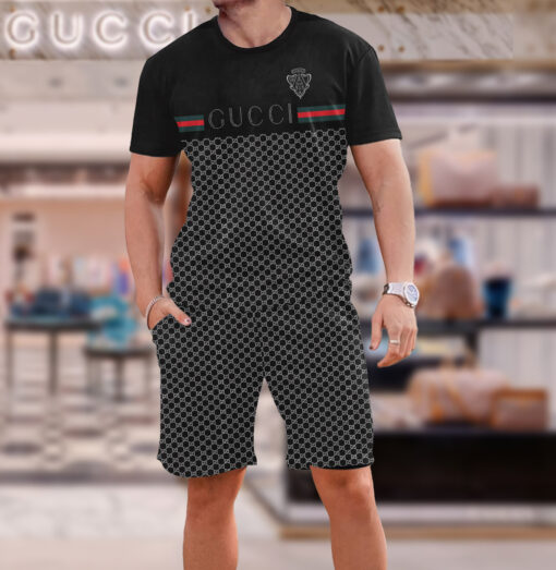 2025 – Set G Tracksuit T-shirt & Shorts –   – Max011835