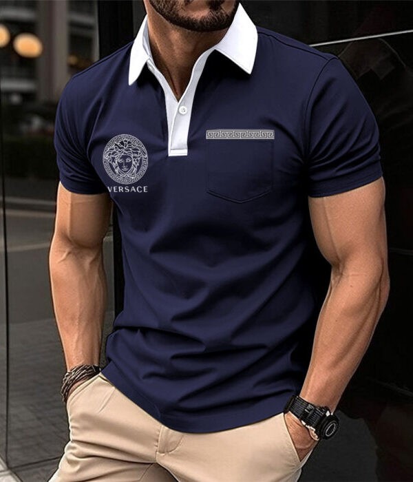 Limited Edition V**sace Polo Shirt For Men –  Max2407091594
