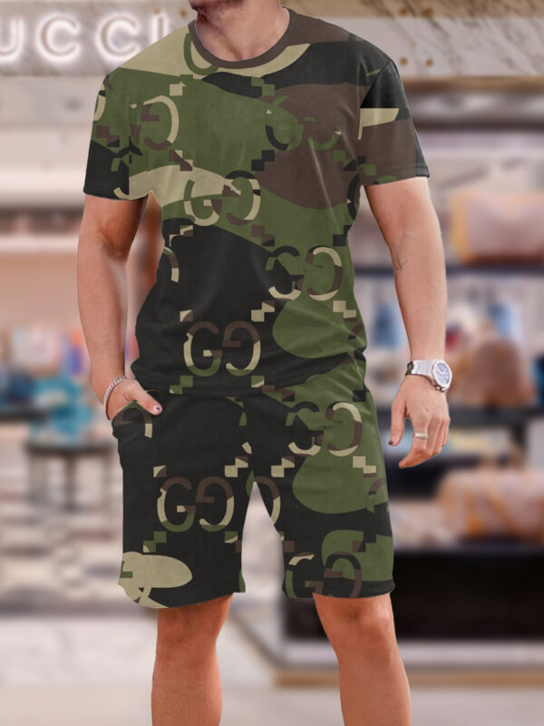 2025 – Set G Tracksuit T-shirt & Shorts –   – Max011635