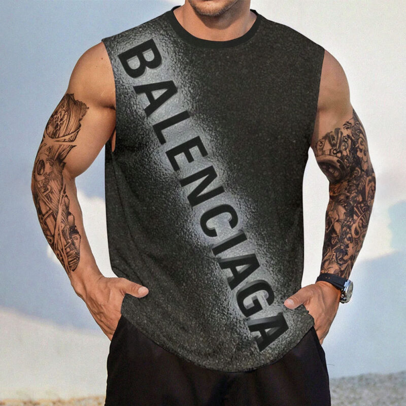Luxury Brand Premium Slimfit Tank Top For Men-TDA003056