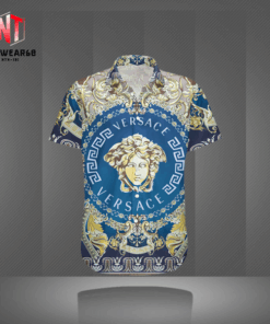 VERSACE BUTTON SHIRT Luxury – B9G-GCY-Max4701