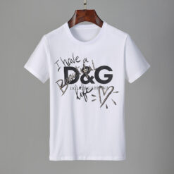 New 2024 – D Luxury Brand Premium T-Shirt Outfit For Men Max5007