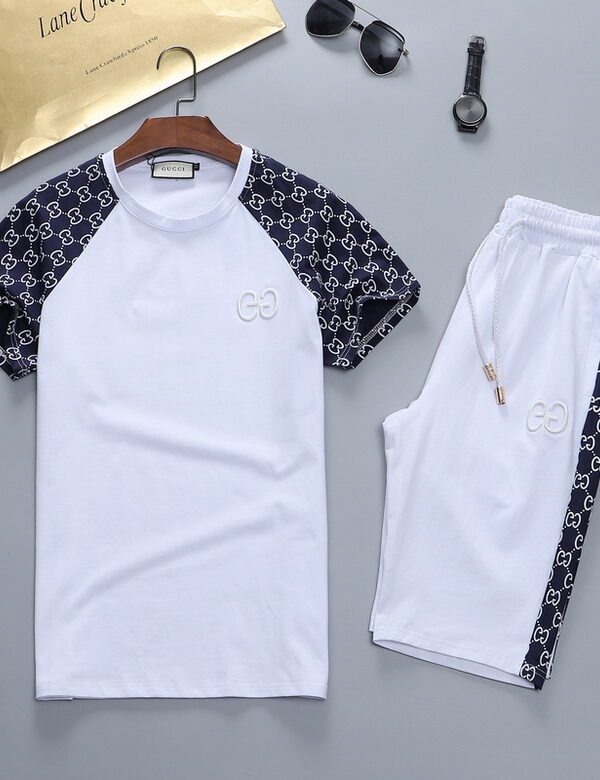 2024 – Set G Tracksuit T-shirt & Shorts –   – Max02797