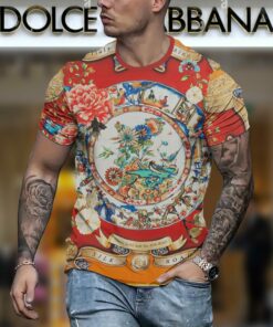 New 2025 – D Luxury Brand Premium T-Shirt Outfit For Men – Max012466