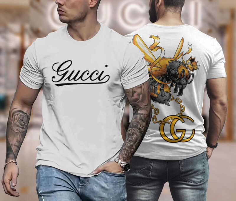 New 2025-  G  Luxury  Brand Premium T-Shirt Outfit For Men Women – Max011601