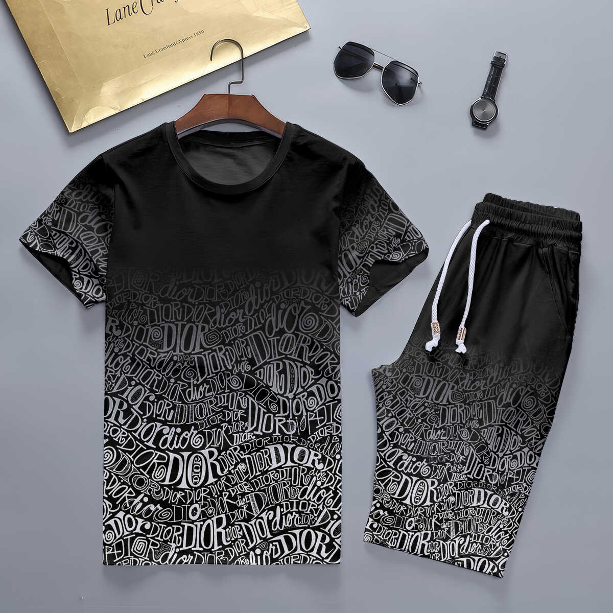 2025 – Set D  Tracksuit T-shirt & Shorts – TU24051318