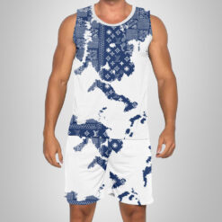 New 2025 – L Luxury Brand Premium Tanktop & Shorts Outfit For Men -Max012593