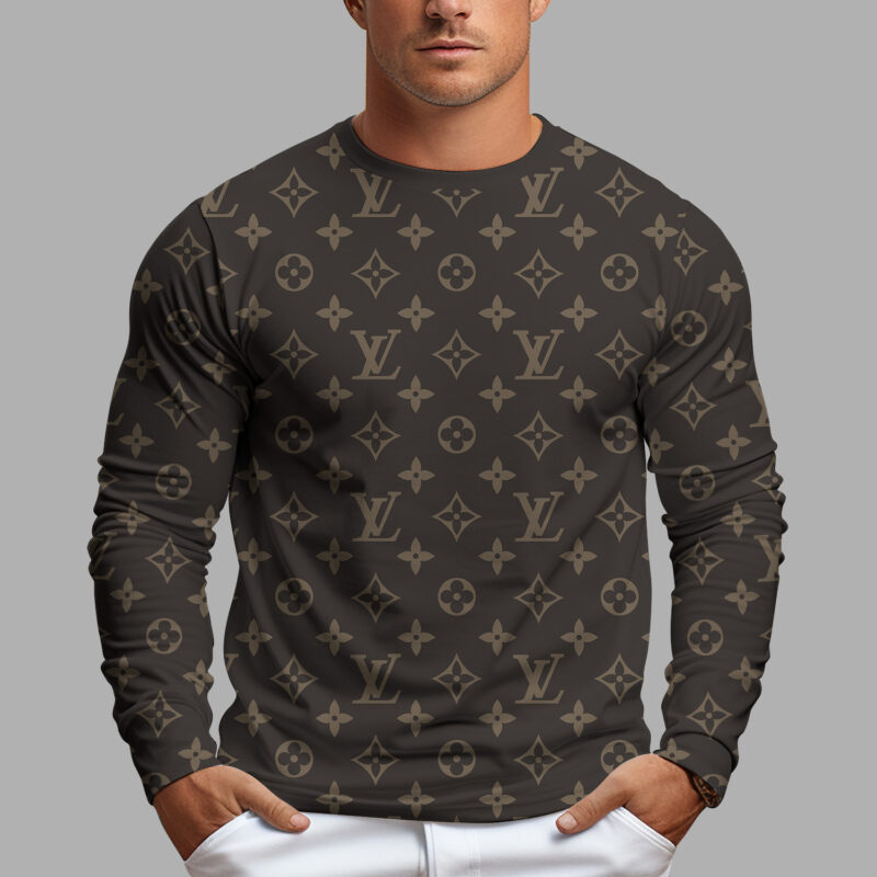 New 2025- Long Sleeves Shirt  for men women luxury brand clothing clothes outfit -PU24112113