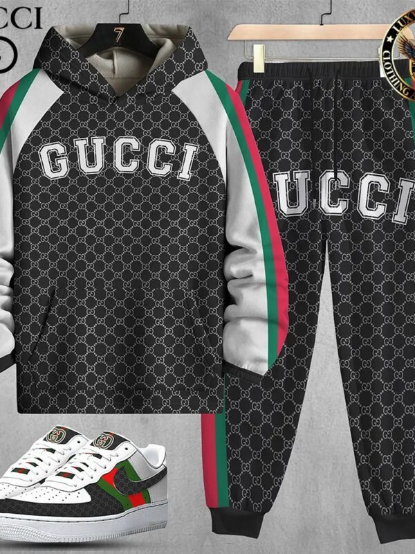 New 2025,G  G Limited Edition Set Hoodie & Pants Match AF1 Sneaker – Max2408253574