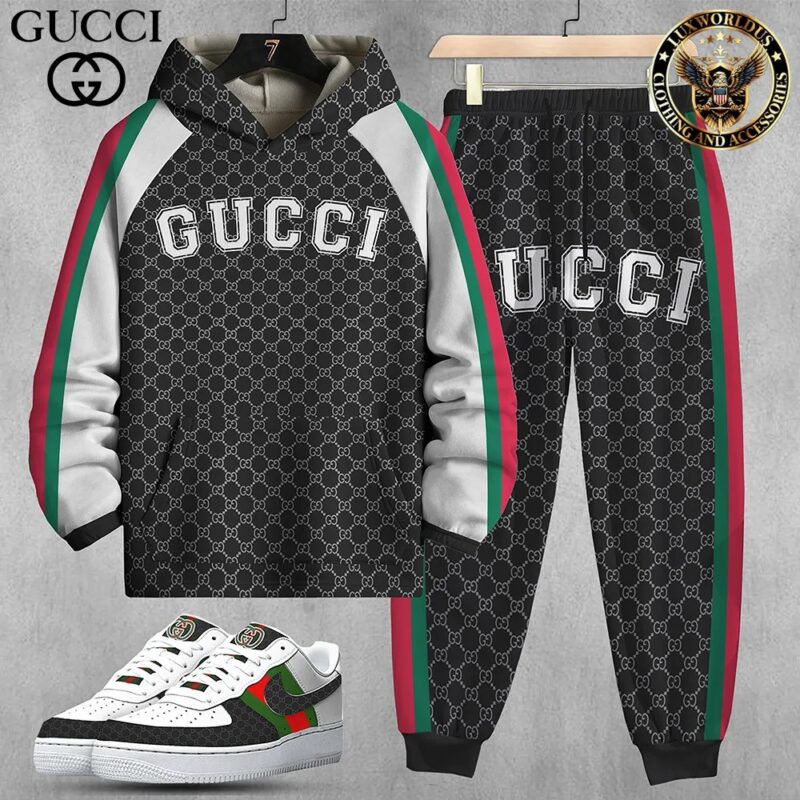 New 2025,G  G Limited Edition Set Hoodie & Pants Match AF1 Sneaker – Max2408253574