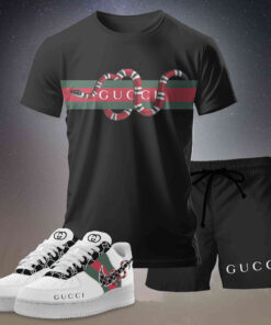 New 2025 – Set G Tracksuit  Air Force 1 & T-shirt & Shorts – chic260404