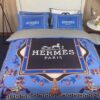 Hermes Limited Luxury Brand Bedding Set Home Decor – Max010136