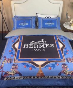 Hermes Limited Luxury Brand Bedding Set Home Decor – Max010136