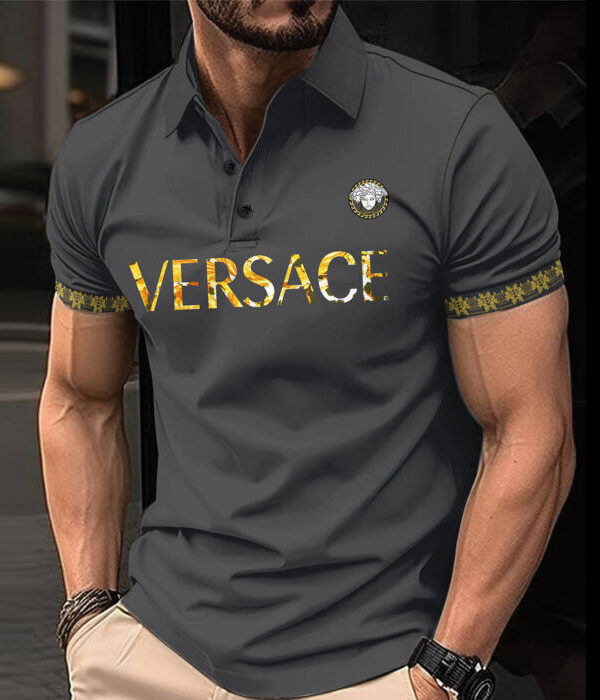 Limited Edition V**sace Polo Shirt For Men –  Max2407091584