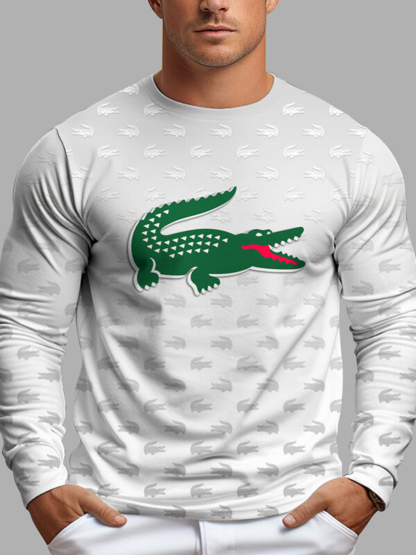 New 2025- Long Sleeves Shirt  for men women luxury brand clothing clothes outfit -TU24120643