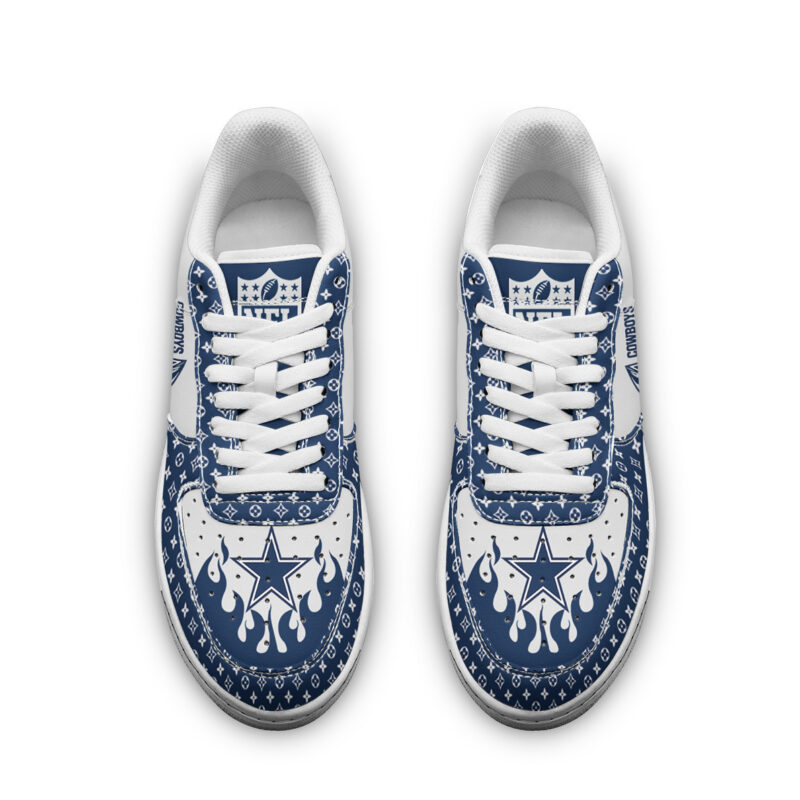 Dallas Cowboys Air Force 1 Shoes – Custom Sneaker – Max2407181964 - Image 2