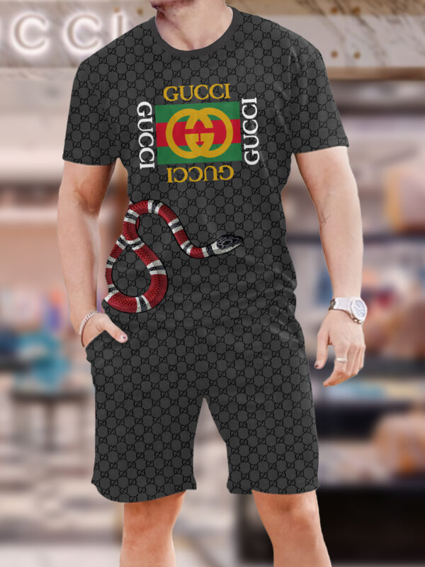 2025 – Set G Tracksuit T-shirt & Shorts –   – Max012057