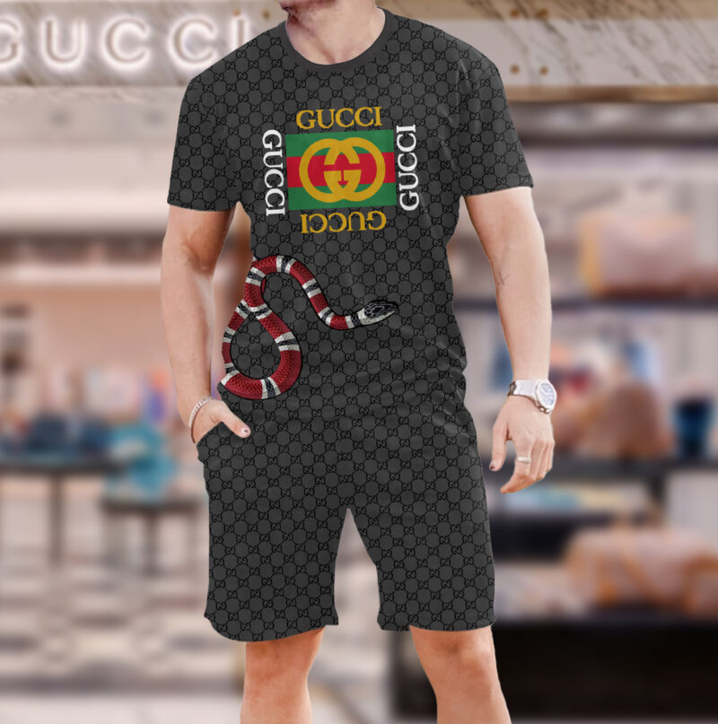 2025 – Set G Tracksuit T-shirt & Shorts –   – Max012057