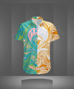 VERSACE BUTTON SHIRT Luxury – B9G-GCY-Max4697