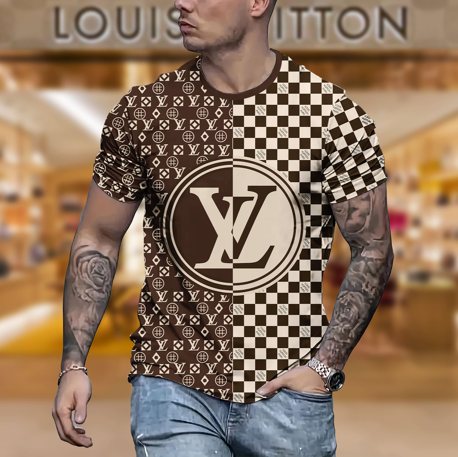 2025 – L  Luxury Brand Premium T-Shirt Outfit For Men -Max012085