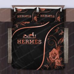 Hermes Limited Luxury Brand Bedding Set Home Decor – Max010128